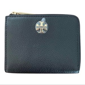 Tory Burch Carter Zip Coin Case - Black 100